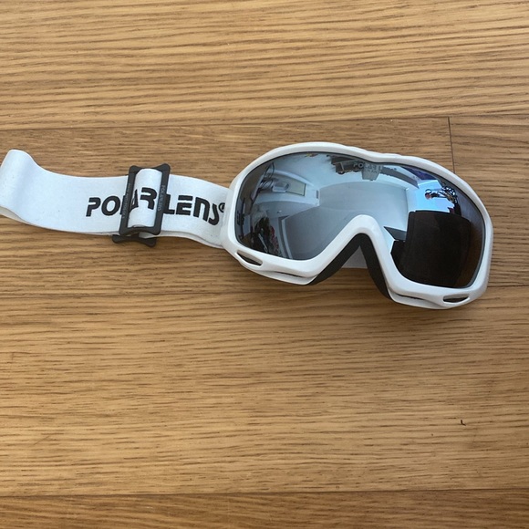 Polarlens Adult Women Men PG10 White Ski Snowboarding Snow Goggles - Picture 6 of 7